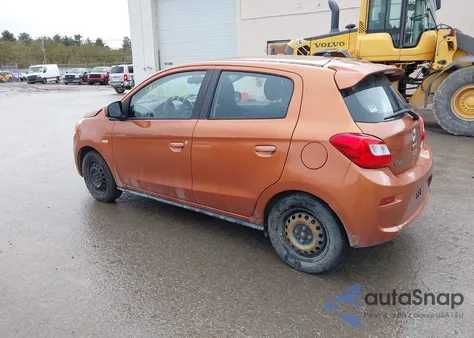 2017 Mitsubishi Mirage Es из США, поврежденный, VIN ML32A3HJ5HH001326